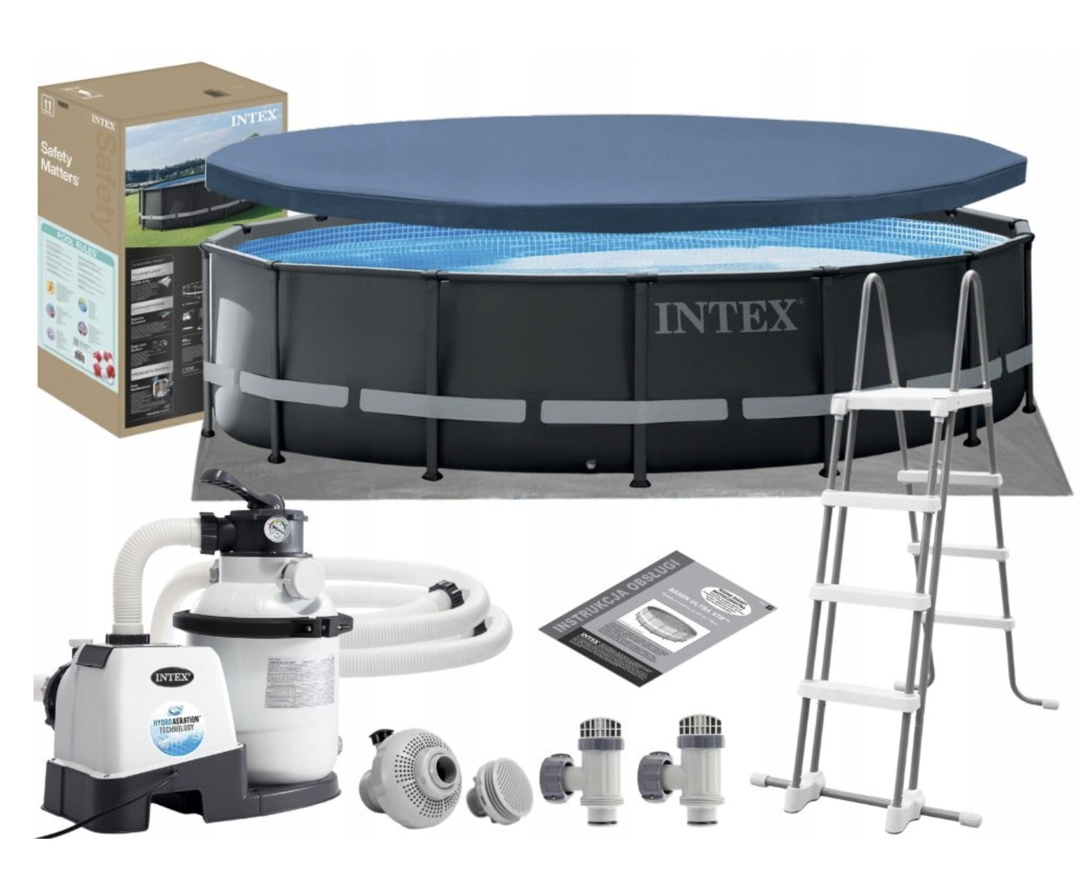 Каркасний басейн 488 x 122 см ULTRA x TR ™ FRAME POOL