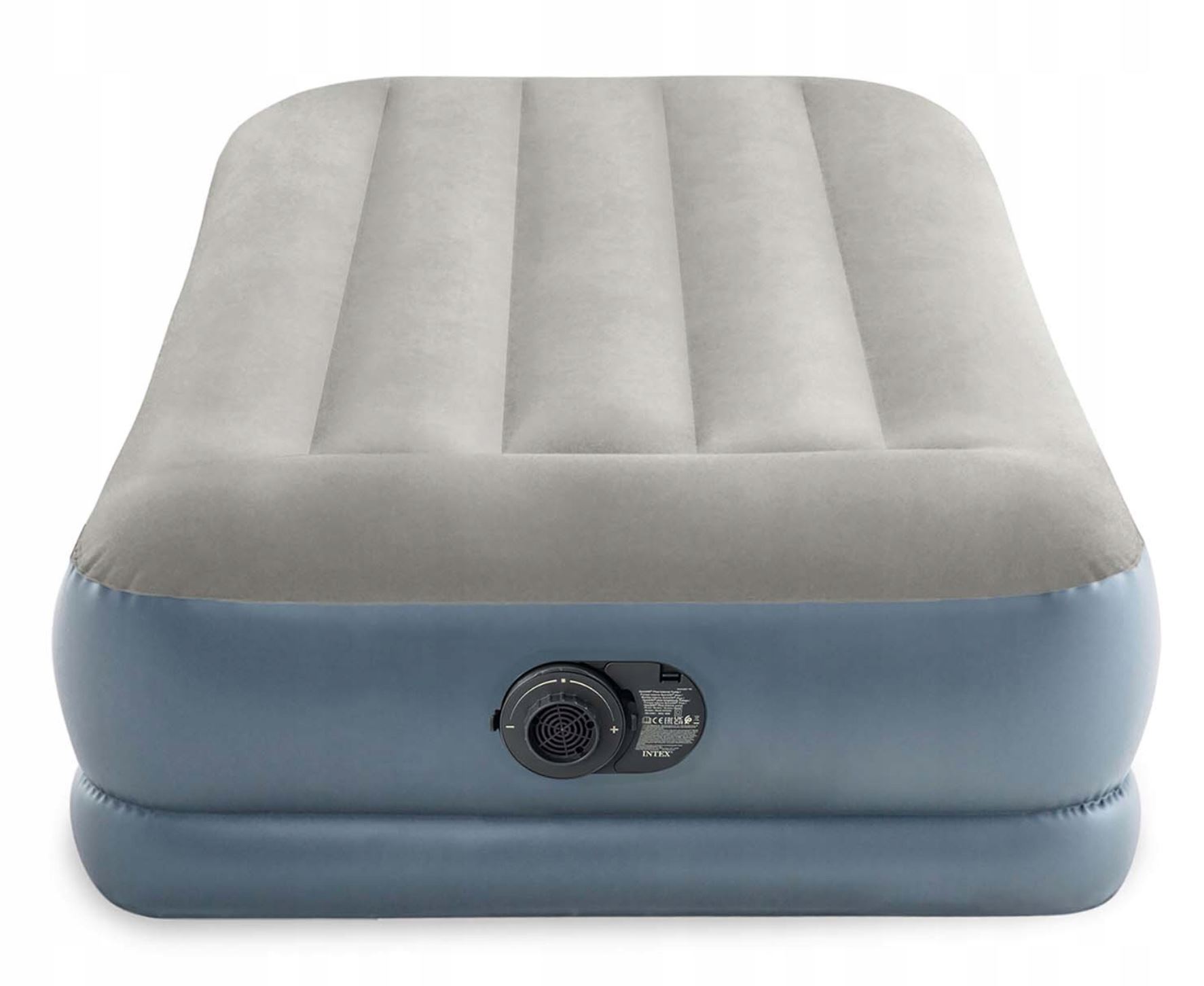 Надувне ліжко 191 x 99 x 30 см з підголовником PILLOW REST MID-RISE
